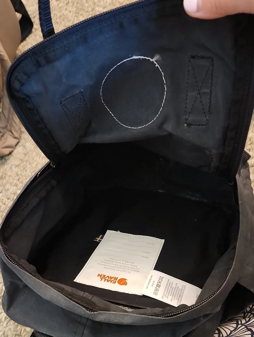 Fjallraven this black